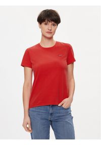 Levi's® T-Shirt Perfect 39185-0303 Czerwony Regular Fit. Kolor: czerwony. Materiał: bawełna