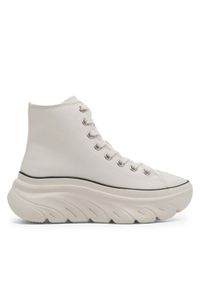 skechers - Skechers Sneakersy FUNKY STREET 177430 WHT Biały. Kolor: biały. Materiał: materiał #1