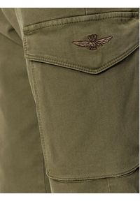 Aeronautica Militare Spodnie materiałowe 232PA1545CT3143 Zielony Regular Fit. Kolor: zielony. Materiał: bawełna #5