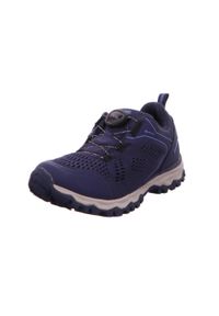 MEINDL - Buty trekkingowe damskie Meindl Abano Gtx. Kolor: niebieski. Materiał: materiał, syntetyk. Szerokość cholewki: normalna