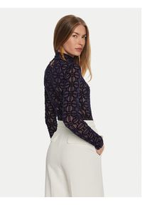Elisabetta Franchi Body BO-014-47E2-V260 Granatowy Regular Fit. Kolor: niebieski. Materiał: syntetyk #5