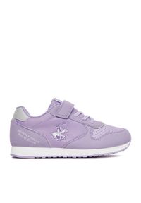 Sneakersy Beverly Hills Polo Club. Kolor: fioletowy