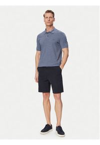 BOSS Szorty materiałowe H-Kane1-Shorts 50555235 Granatowy Modern Fit. Kolor: niebieski. Materiał: bawełna #2
