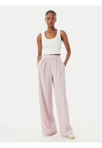 Guess Spodnie materiałowe V6GB08 W1771 Różowy jasny Regular Fit. Kolor: różowy. Materiał: syntetyk #3