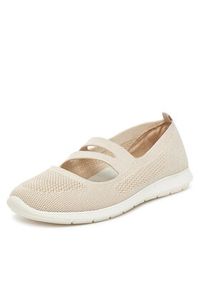 Remonte Półbuty R7102-60 Beżowy. Kolor: beżowy. Materiał: materiał #6