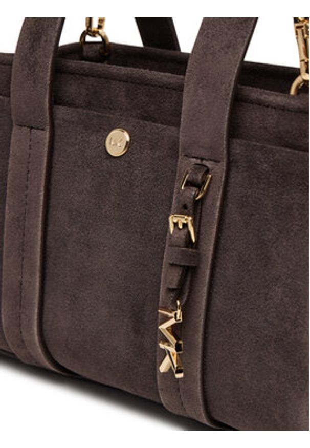 MICHAEL Michael Kors Torebka Romee 32F5G1ZC1S Brązowy. Kolor: brązowy. Materiał: skórzane, zamszowe