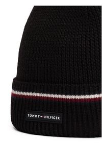 TOMMY HILFIGER - Tommy Hilfiger Czapka AM0AM13587 Czarny. Kolor: czarny. Materiał: wełna, materiał #4