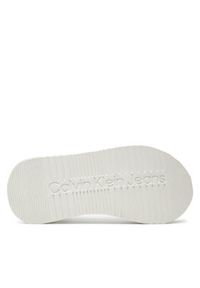 Calvin Klein Jeans Sandały Sandal Velcro Webbing Dc YW0YW01353 Biały. Kolor: biały #6