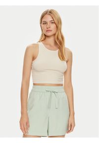 JDY Top Sofia 15275093 Écru Cropped Fit. Materiał: bawełna #1