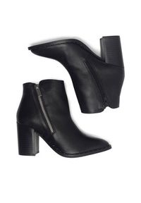 Lasocki Botki KAP-SL-53804 Czarny. Kolor: czarny. Materiał: skóra #7