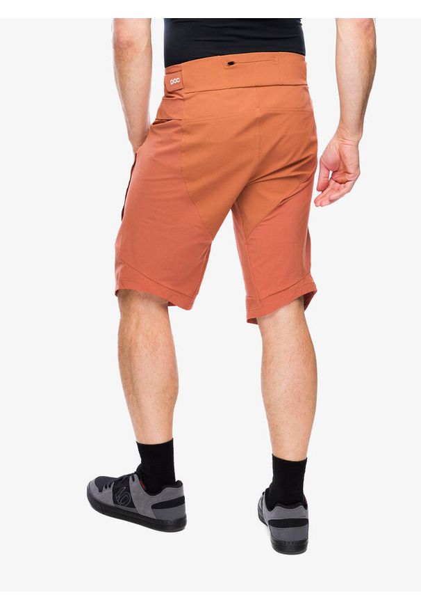 Spodenki rowerowe męskie POC Infinite All-Mountain Shorts. Kolor: pomarańczowy. Sport: kolarstwo