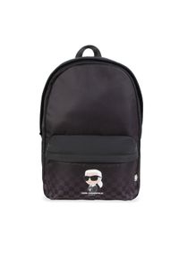 Karl Lagerfeld Kids Plecak Z30140 Czarny. Kolor: czarny. Materiał: materiał