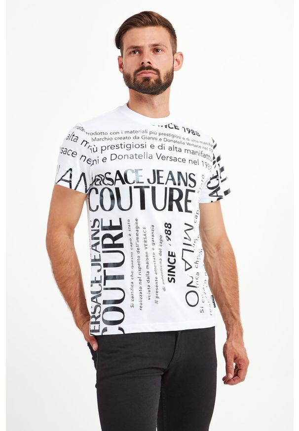 Versace Jeans Couture - T-SHIRT VERSACE JEANS COUTURE. Styl: elegancki