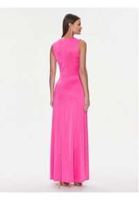 Silvian Heach Sukienka wieczorowa Long GPP24426VE Różowy Regular Fit. Kolor: różowy. Materiał: syntetyk. Styl: wizytowy