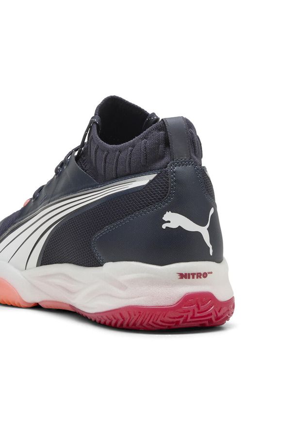 Puma - Buty do piłki ręcznej Eliminate NITRO™ SQD PUMA. Kolor: biały. Sport: piłka ręczna