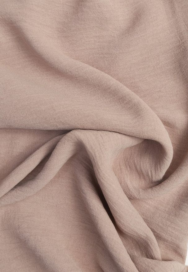 Born2be - Ciemnobeżowe Spodnie z Prostą Nogawką i Kieszeniami oraz Sznurkiem w Talii Qulai. Okazja: na spacer, na co dzień. Kolor: beżowy. Styl: casual, klasyczny