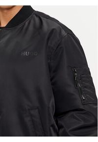 Hugo Kurtka bomber Byler2341 50493096 Czarny Oversize. Kolor: czarny. Materiał: syntetyk #4