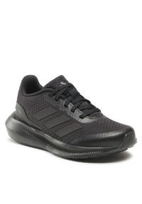 Adidas - Buty adidas Runfalcon 3.0 K HP5842 Core Black/Core Black/Core Black. Kolor: czarny. Materiał: materiał