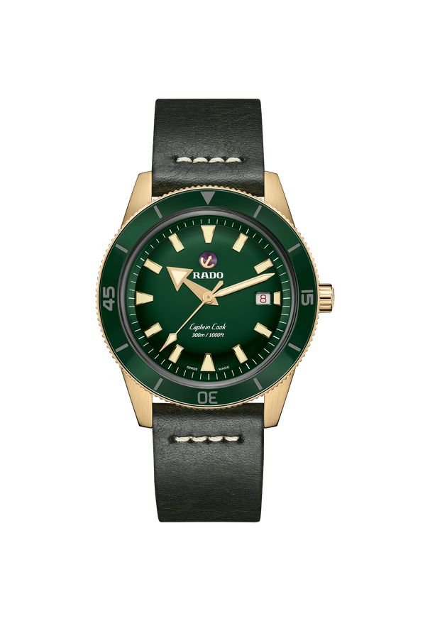 Zegarek Męski RADO CAPTAIN COOK AUTOMATIC R32 504 31 5. Materiał: materiał. Styl: retro, klasyczny, elegancki
