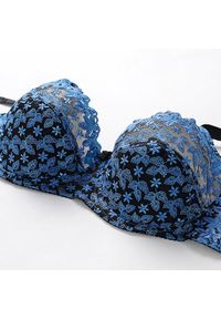 Intica - Koronkowy biustonosz półprzezroczysty na co dzień i specjalne okazje Monique. Kolor: wielokolorowy. Materiał: koronka. Wzór: koronka #7