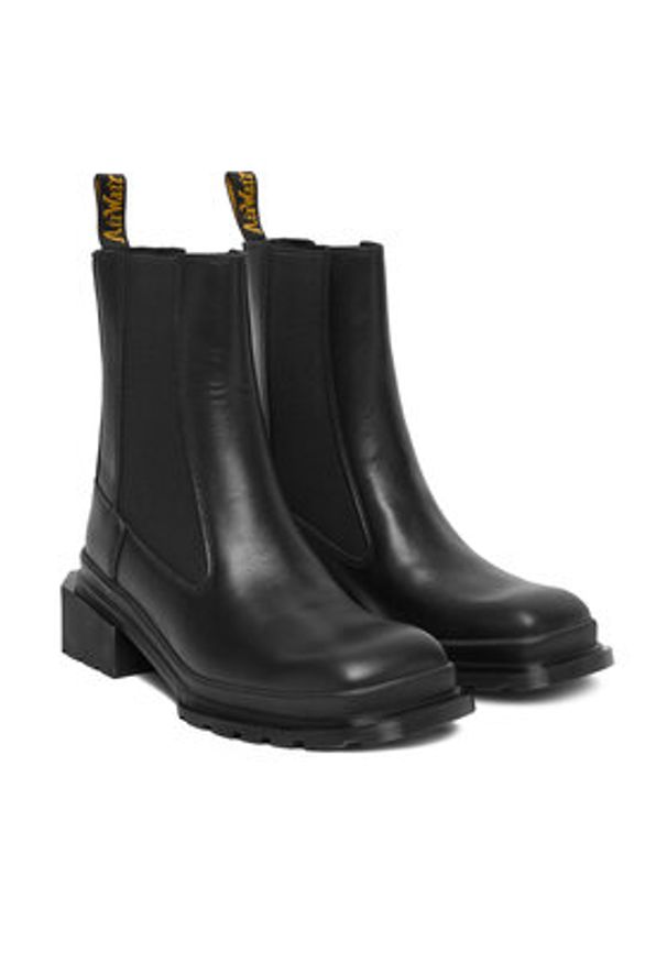 Dr. Martens Sztyblety Maybole Chelsea 32069001 Czarny. Kolor: czarny. Materiał: skóra