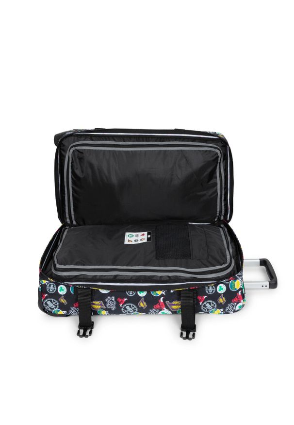 Torba na kółkach Eastpak Transit'R. Kolor: czarny. Styl: casual