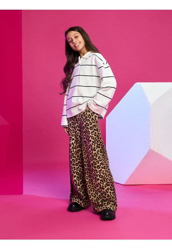 Sinsay - Bluzka z długim rękawem - wielobarwny. Długość rękawa: długi rękaw. Długość: długie