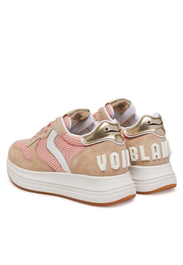 Voile Blanche Sneakersy Merry Sport 0012018825.05.1E65 Beżowy. Kolor: beżowy. Materiał: zamsz, skóra