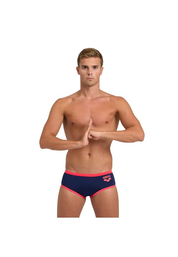 Kąpielówki Arena Big Log. Kolor: wielokolorowy, niebieski, czerwony