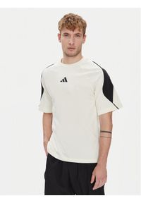 Adidas - adidas T-Shirt Stadium JX5640 Biały Regular Fit. Kolor: biały. Materiał: bawełna #1