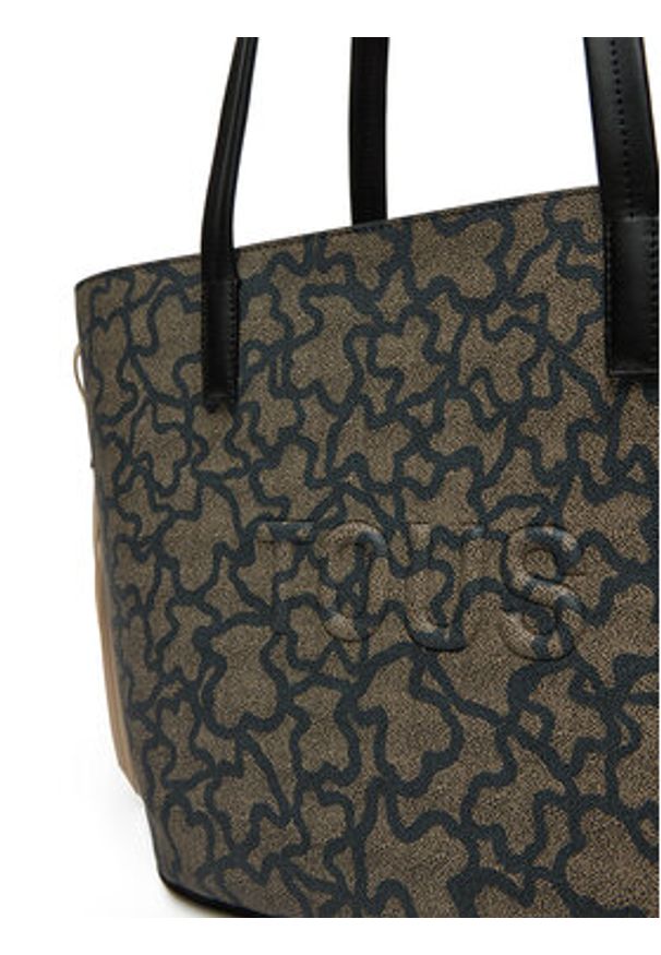 Tous - TOUS Torebka Kaos Icon 2002022051 Czarny. Kolor: czarny. Materiał: skórzane