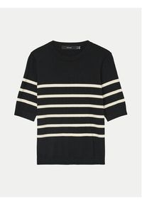 Vero Moda Sweter Saba 10306829 Czarny Regular Fit. Kolor: czarny. Materiał: syntetyk, wiskoza #5