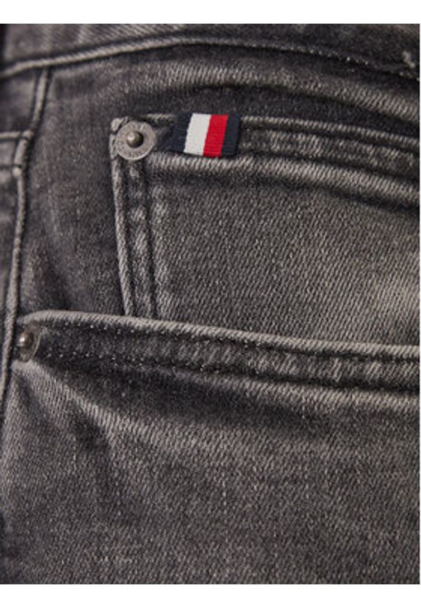 TOMMY HILFIGER - Tommy Hilfiger Jeansy Bleecker MW0MW42315 Szary Slim Fit. Kolor: szary