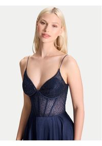 Hey Kyla Sukienka wieczorowa 5AI061HK Granatowy Regular Fit. Kolor: niebieski. Materiał: syntetyk. Styl: wizytowy #2