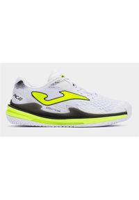 Buty do tenisa męskie Joma Ace Allcourt. Zapięcie: sznurówki. Kolor: biały. Materiał: materiał, syntetyk. Szerokość cholewki: normalna. Sport: tenis