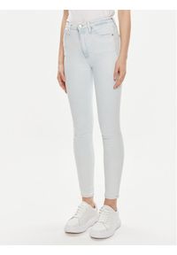 Calvin Klein Jeans Jeansy J20J223308 Niebieski Skinny Fit. Kolor: niebieski