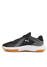 Puma Buty halowe Varion Jr 106585 03 Czarny. Kolor: czarny. Materiał: materiał