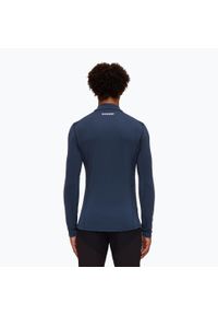 Bluza trekkingowa męska Mammut Aenergy ML Half Zip Pull. Kolor: niebieski