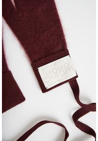 Marella - Rękawiczki damskie kaszmirowe Canard MARELLA. Materiał: kaszmir