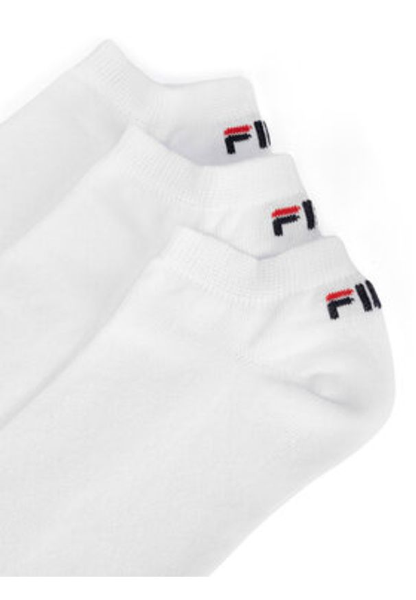 Fila Skarpety krótkie F9100-AW24 (3-pack) Biały. Kolor: biały. Materiał: bawełna