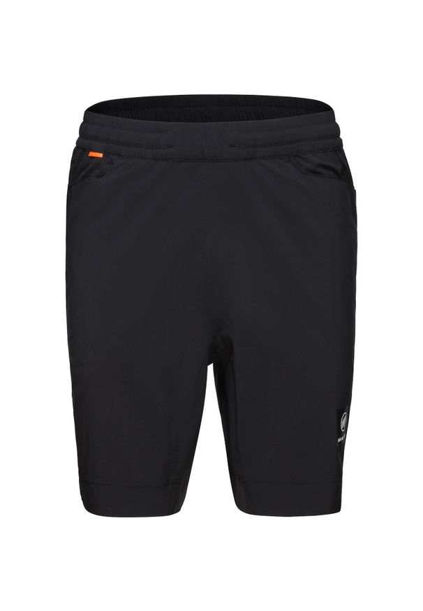 Spodenki wspinaczkowe męskie Mammut Massone Sport Shorts. Kolor: czarny. Sport: turystyka piesza