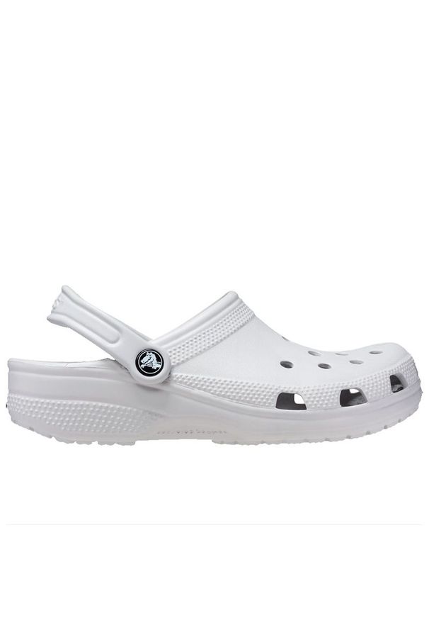 Klapki Crocs Classic Clog 10001-1FT - szare. Kolor: szary. Materiał: materiał. Sezon: lato