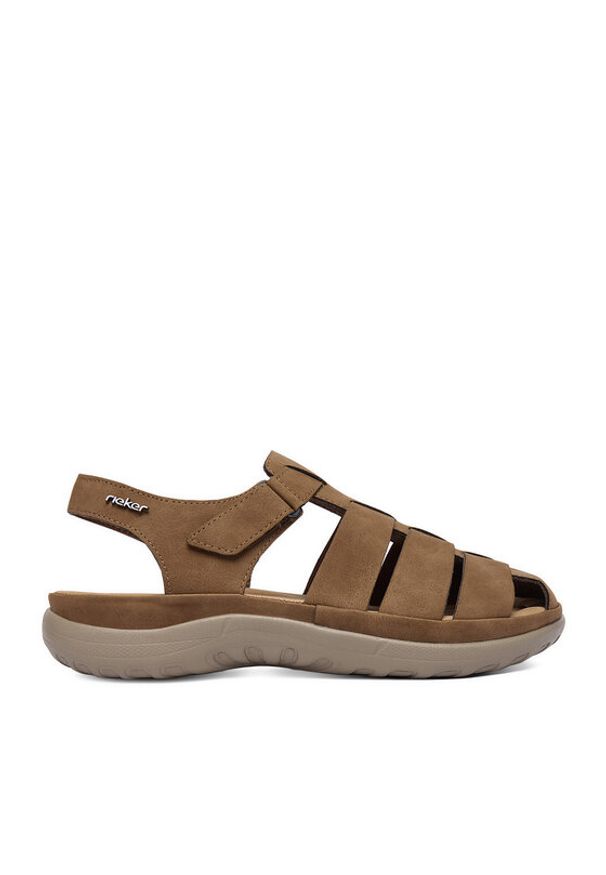 Rieker Sandały CEO-64860-24 Brązowy. Kolor: brązowy. Materiał: skóra