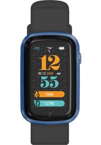 Smartwatch Techmade TM-STEPS-BLBK Czarny. Rodzaj zegarka: smartwatch. Kolor: czarny