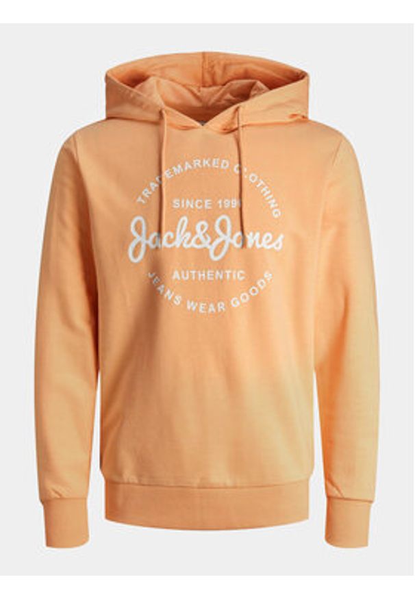 Jack & Jones - Jack&Jones Bluza Forest 12249237 Pomarańczowy Standard Fit. Kolor: pomarańczowy. Materiał: bawełna