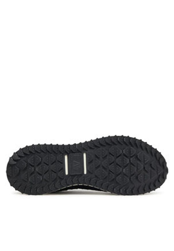 EA7 Emporio Armani Sneakersy 7X000380 AF19175 MC001 Czarny. Kolor: czarny. Materiał: materiał