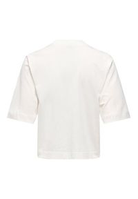 only - ONLY T-Shirt Vega 15375753 Biały Regular Fit. Kolor: biały. Materiał: bawełna #4