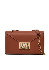 Love Moschino - LOVE MOSCHINO Torebka JC4073PP1LLG120A Brązowy. Kolor: brązowy. Materiał: skórzane #1