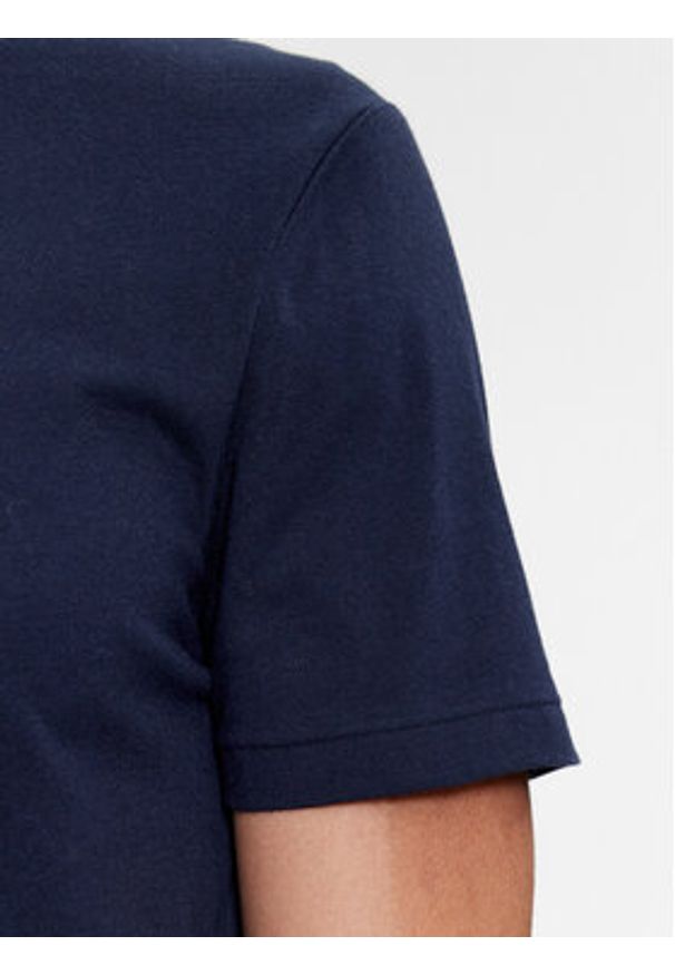 Polo Ralph Lauren T-Shirt 710853310025 Granatowy Slim Fit. Typ kołnierza: polo. Kolor: niebieski. Materiał: bawełna
