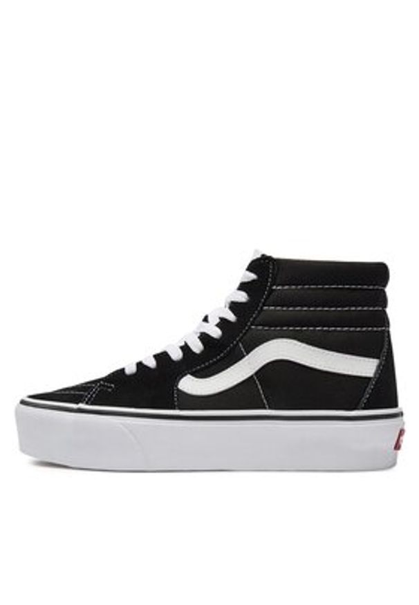 Vans Tenisówki Sk8-Hi Platform 2 VN0A3TKN6BT Czarny. Kolor: czarny. Materiał: zamsz, skóra. Obcas: na platformie